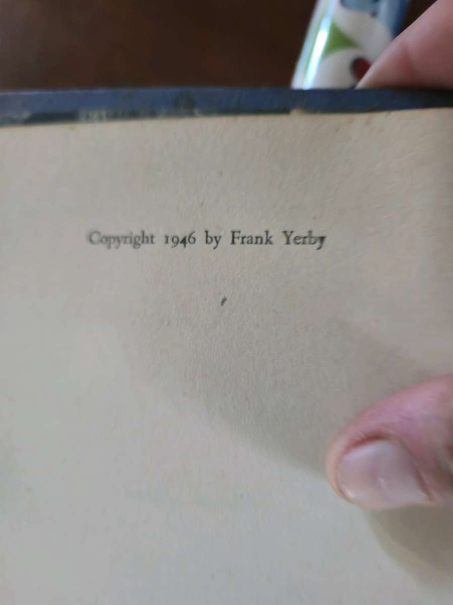 The Foxes of Harrow by Frank Yerby First Edition 1946