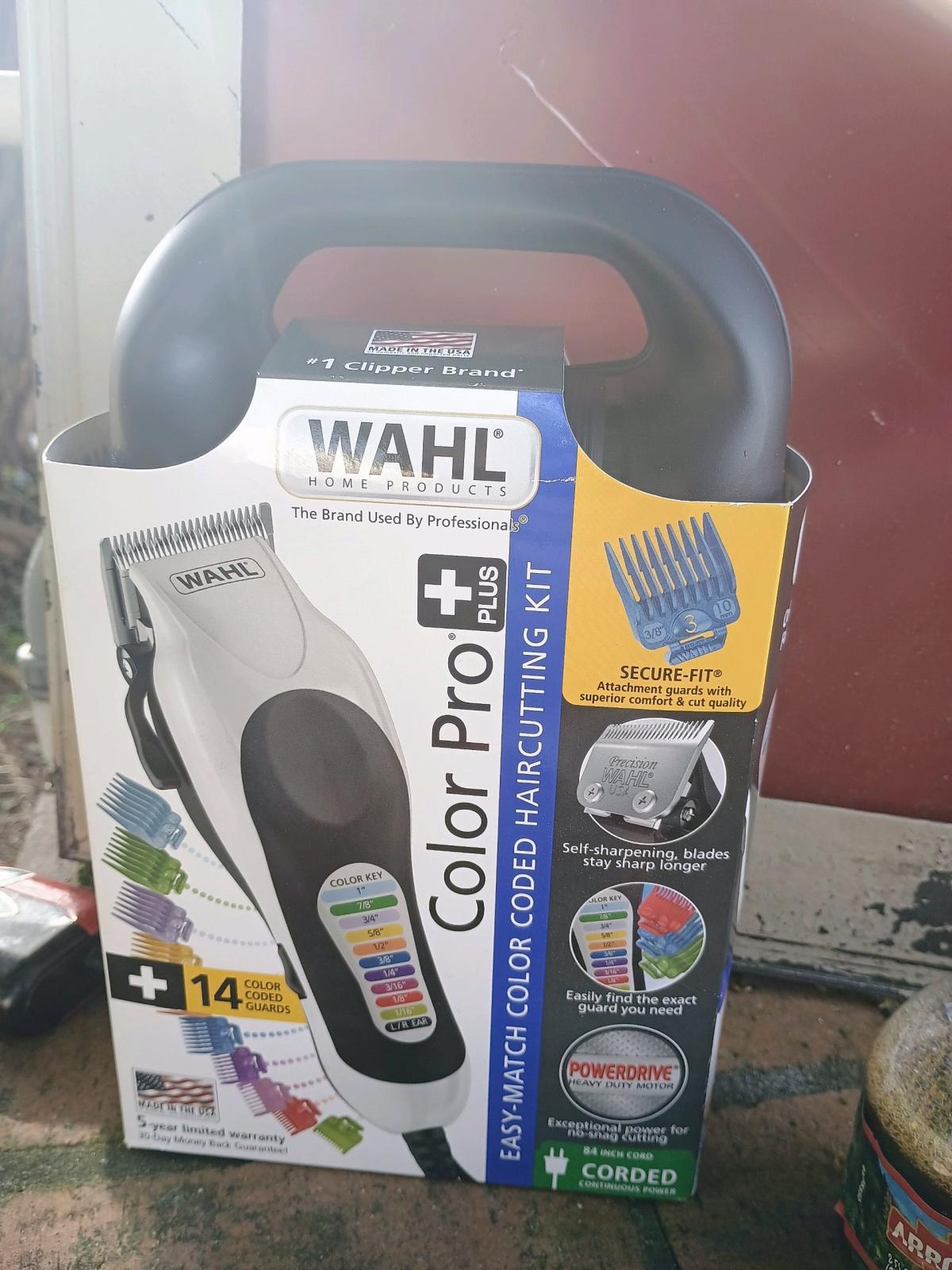 Wahl color pro plus hair cutting kit brand new