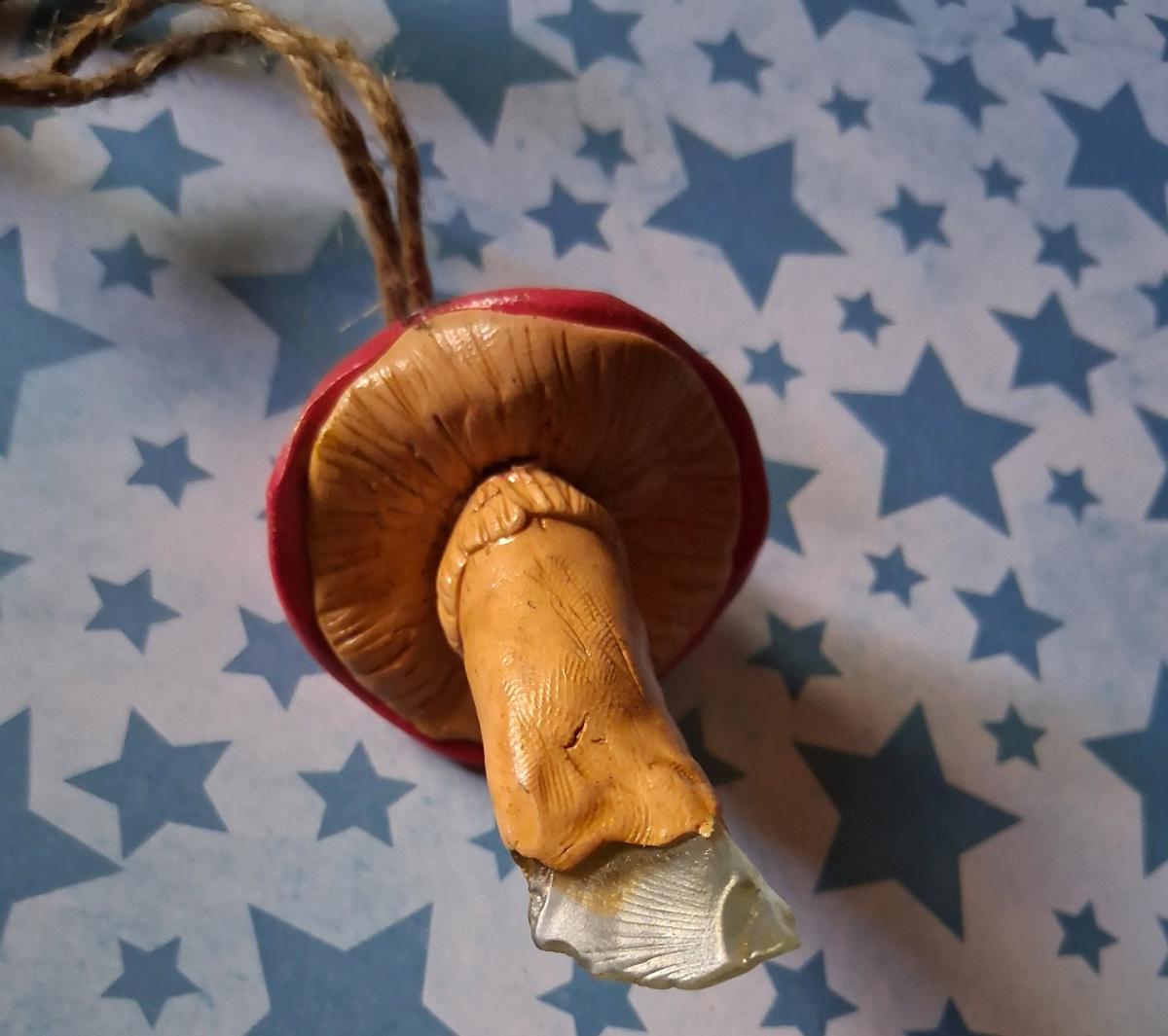 Sea glass mushroom