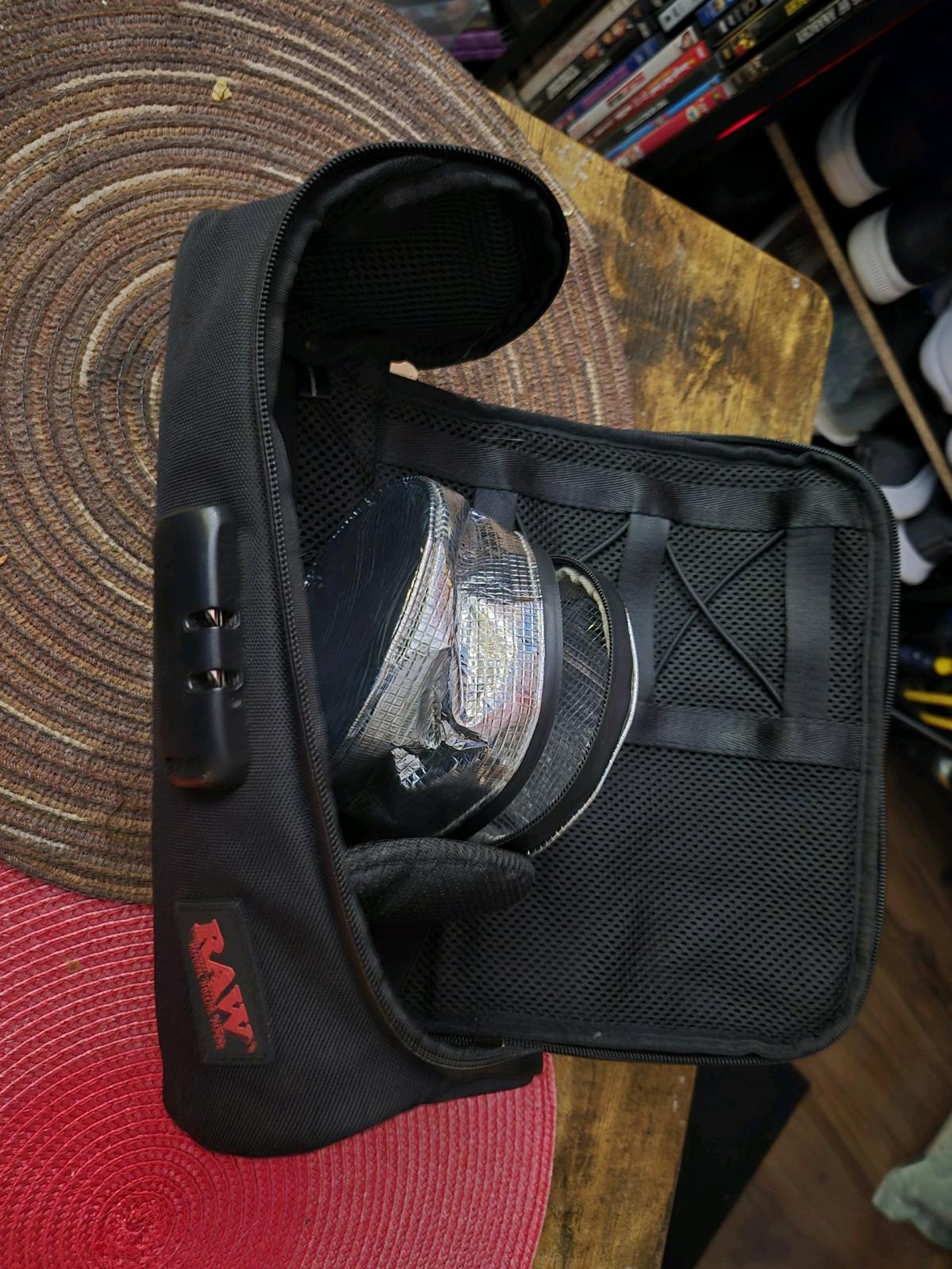 Raw smell proof locking bag
