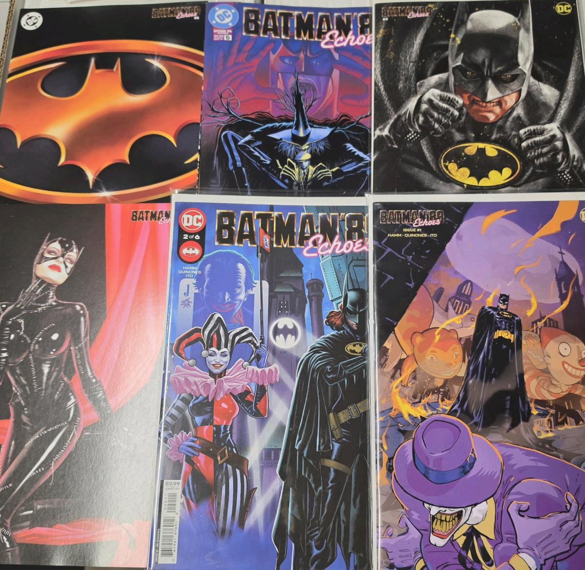 DC Comics Batman 89 Echoes 16 COMPLETE SET Cardstock Variant