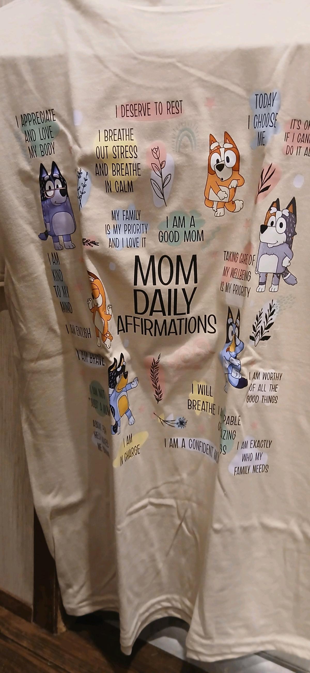 bluey mom tshirt