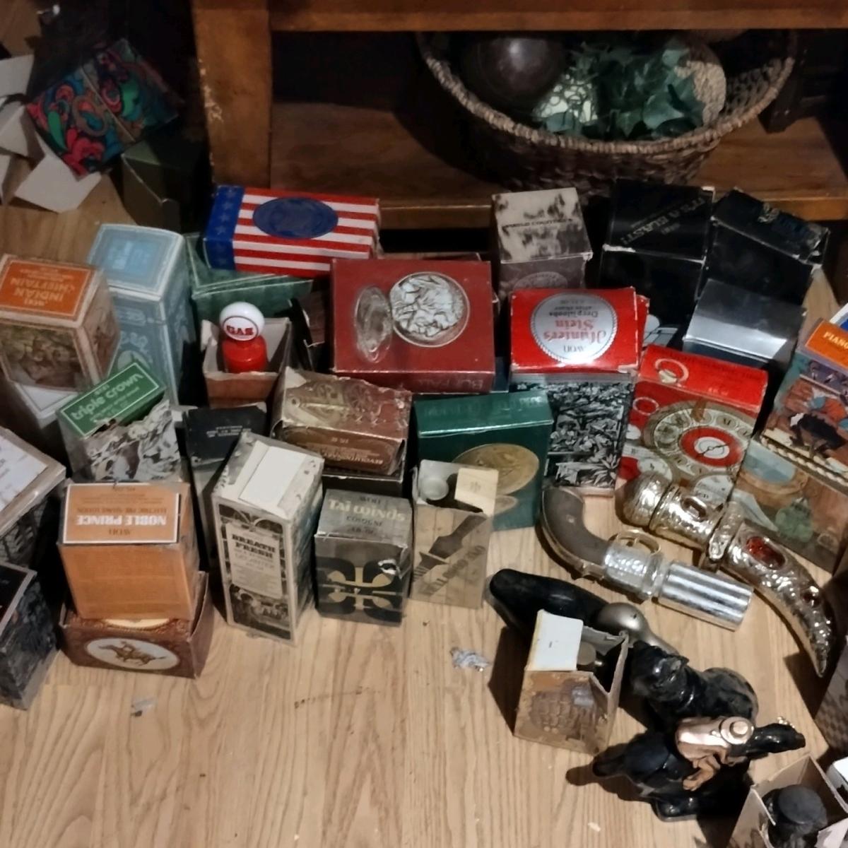 Avon vintage perfume bottles