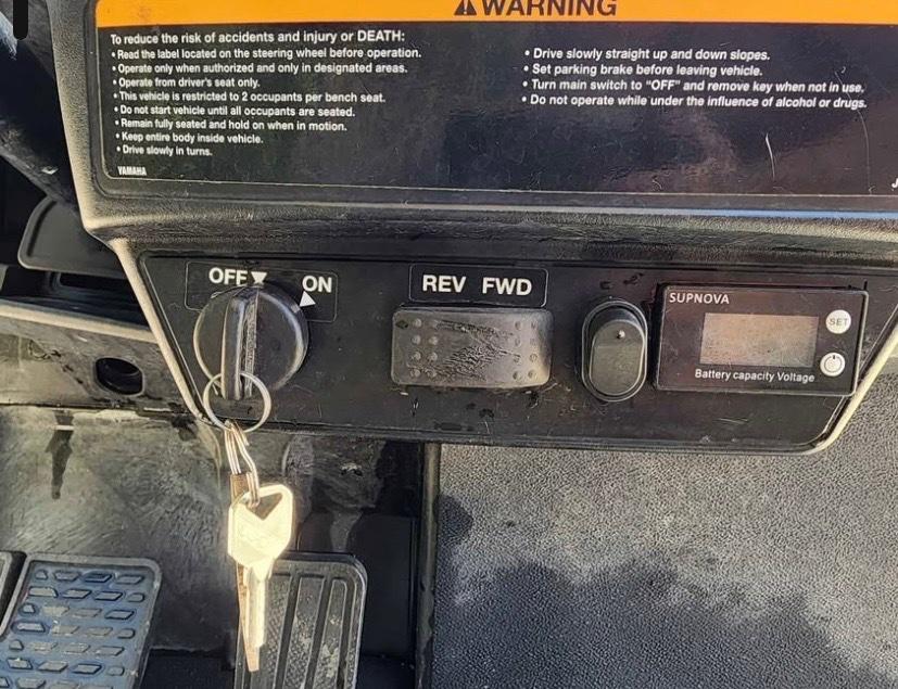 2019 YAHAMA DRIVE 2  48 VOLT GOLF CART