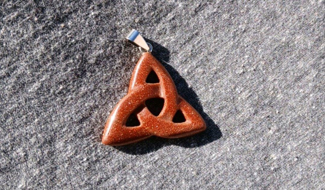 Goldstone Pendant