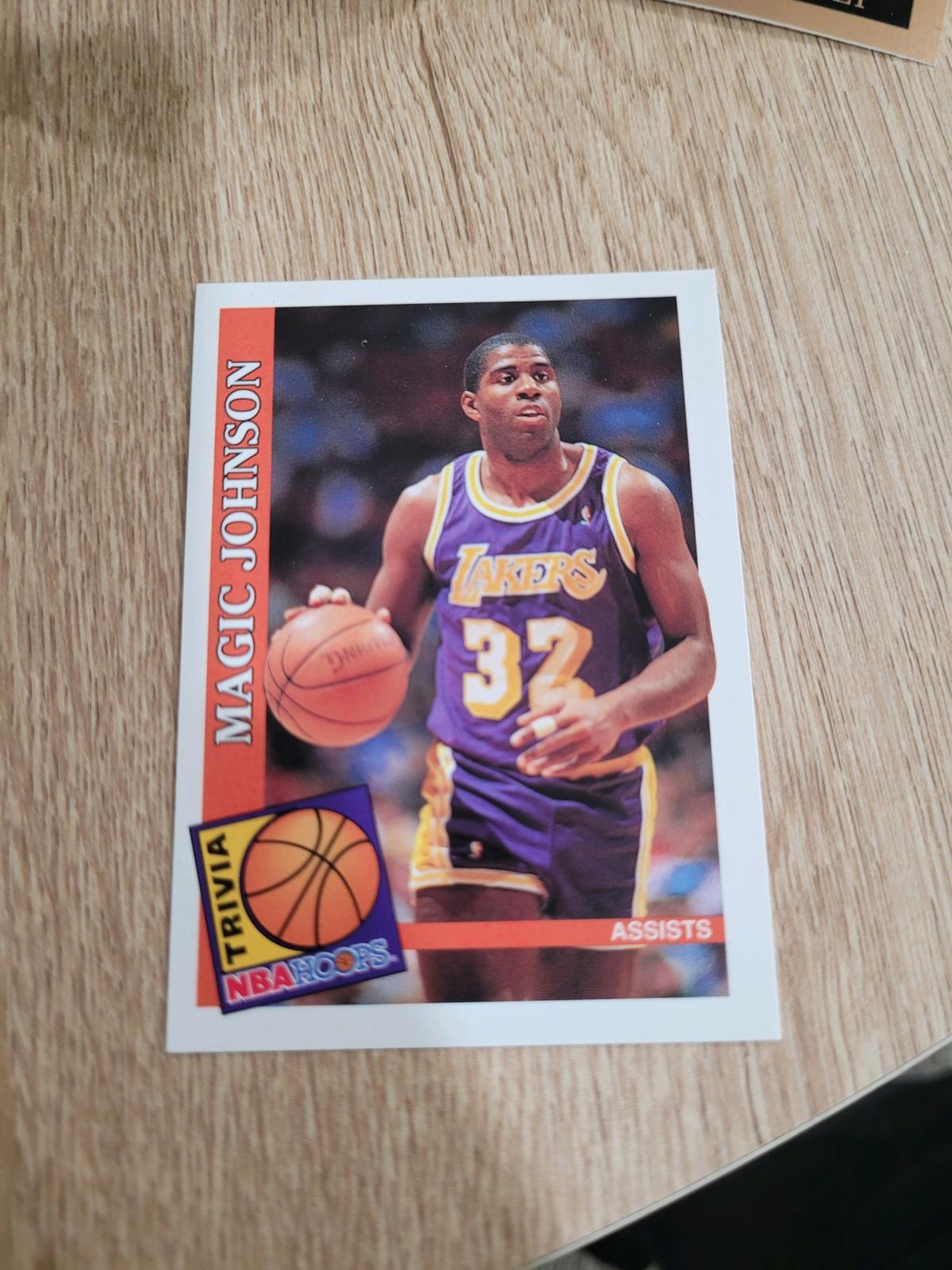 1993 Skybox Assists Magic Johnson Card