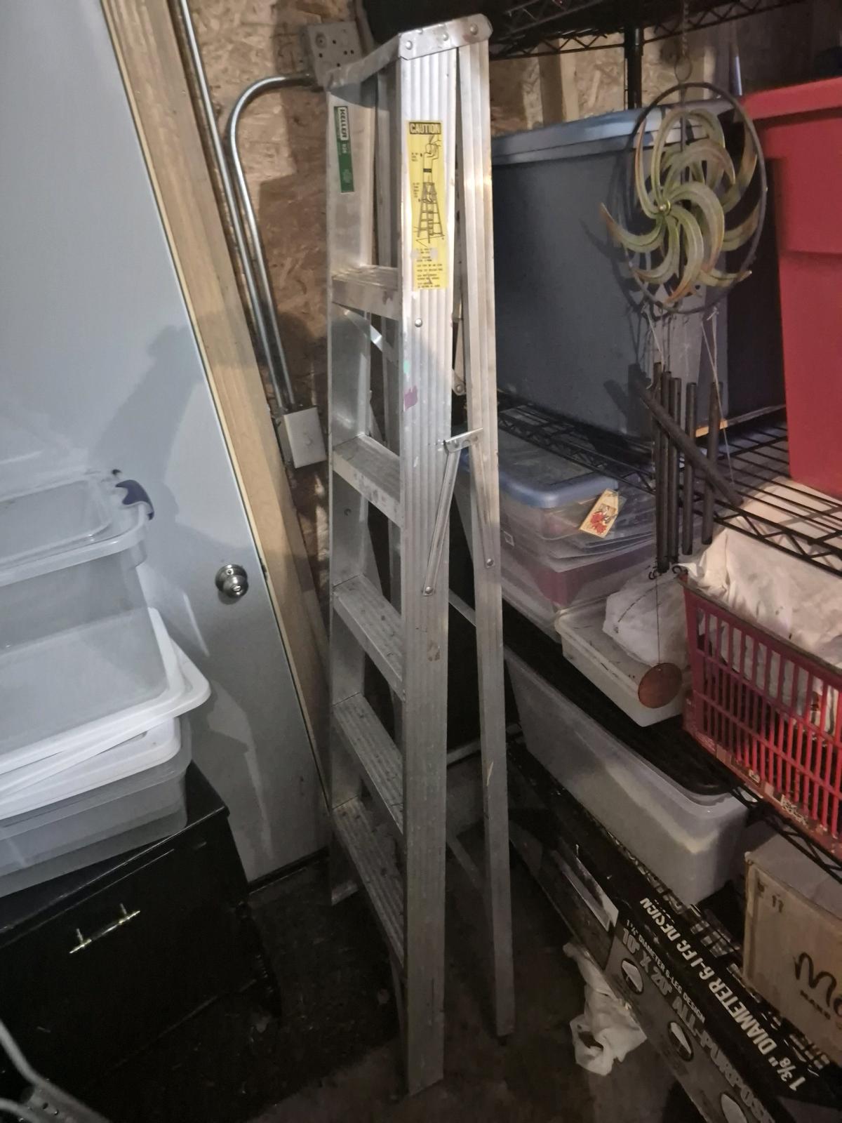 6 foot aluminum A frame