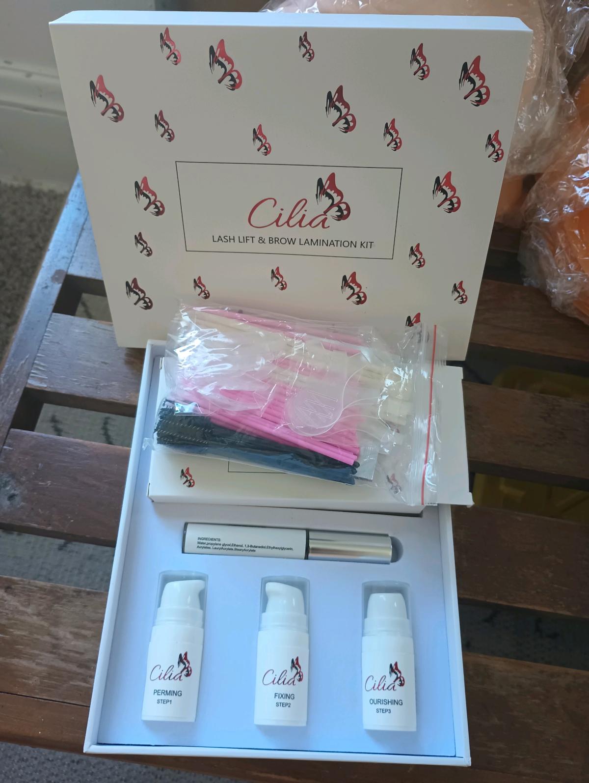 lash lift and brow lamination kits