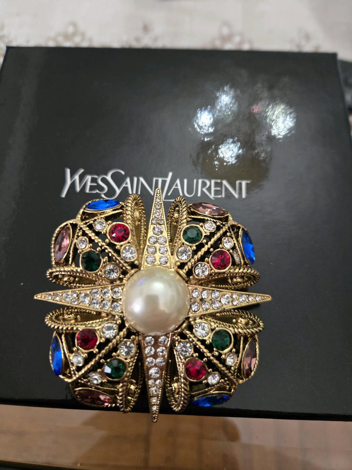 YSL brooch vintage