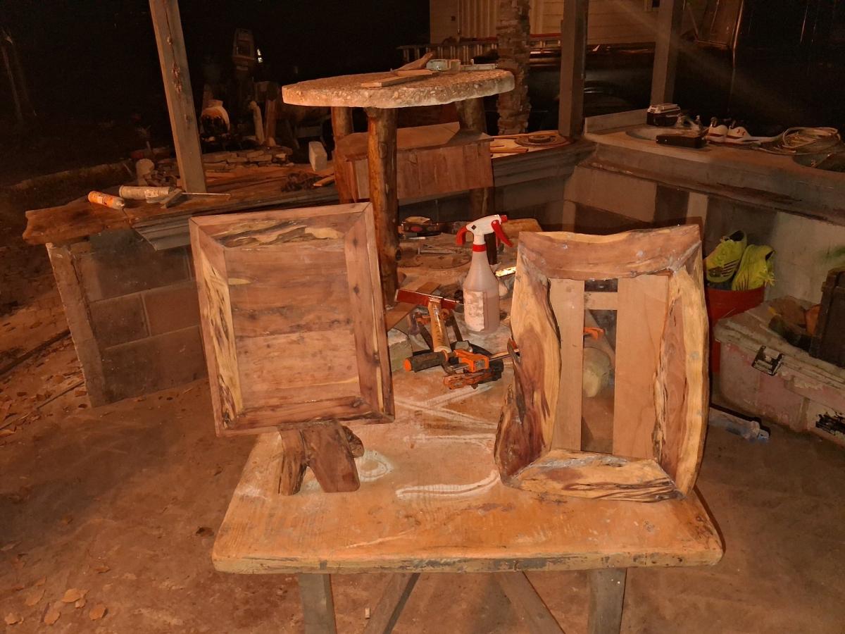 cedar picture frames