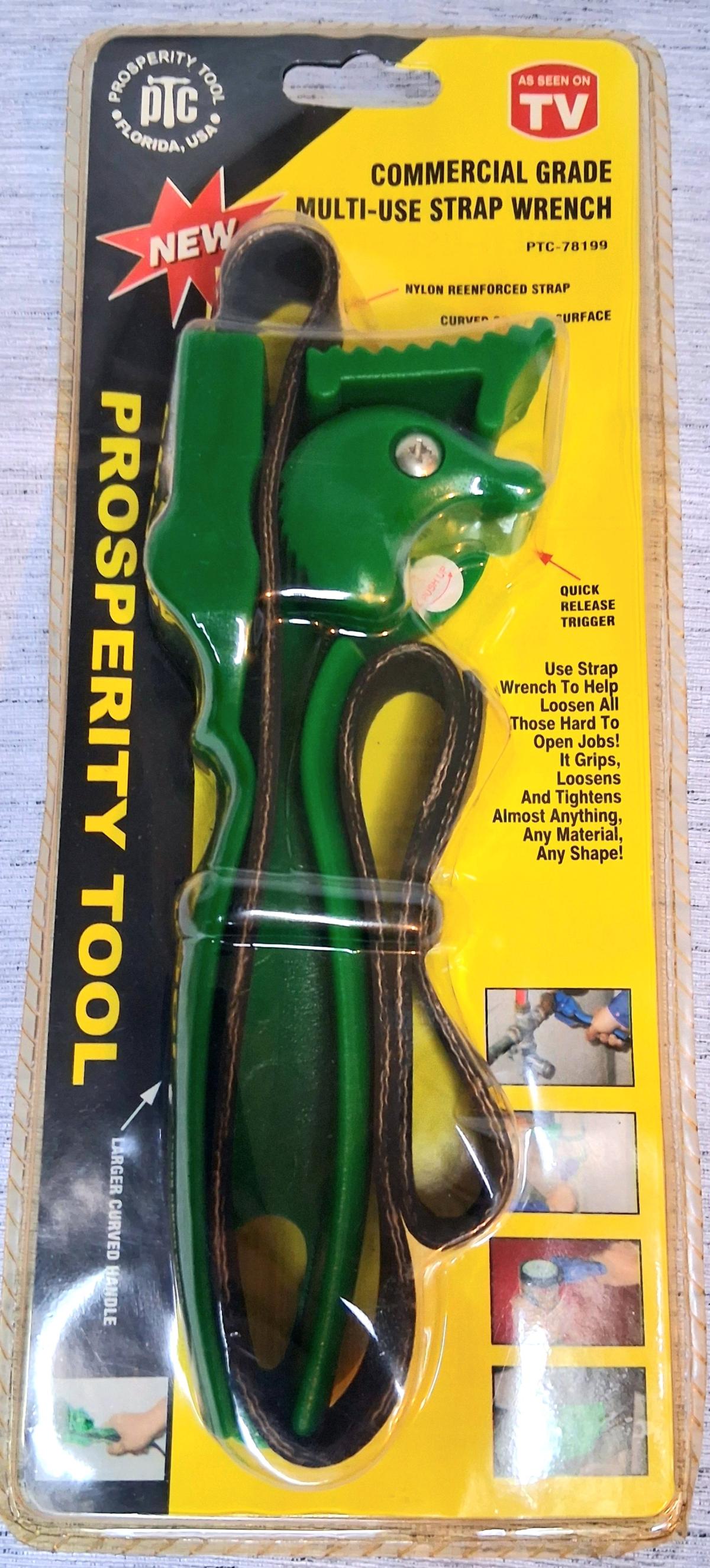 Commercial Grade Multiuse Strap Wrench