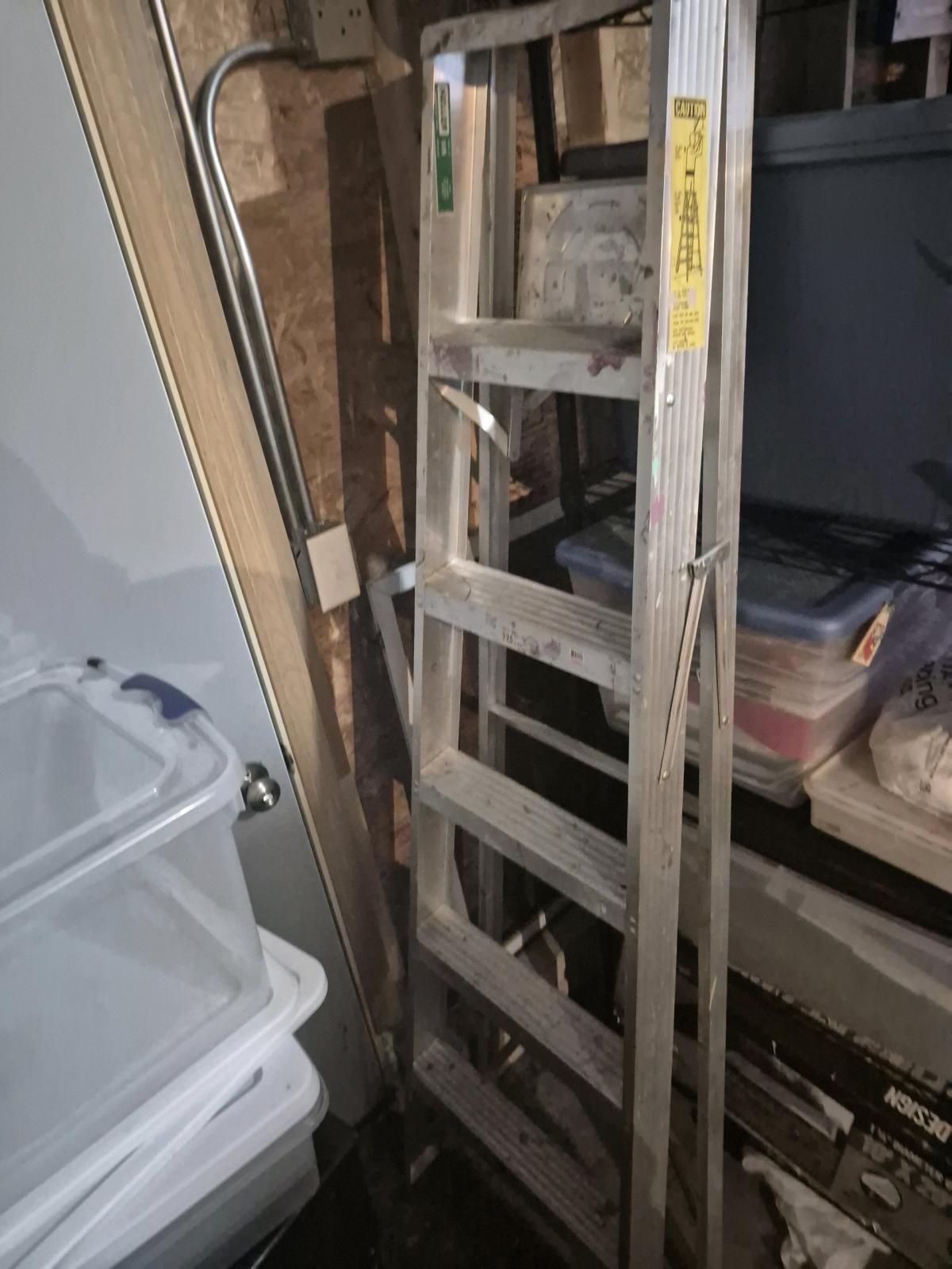 6 foot aluminum A frame