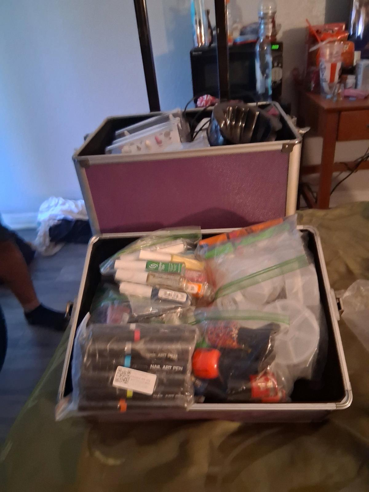 huge manicure kit for starter nail artist