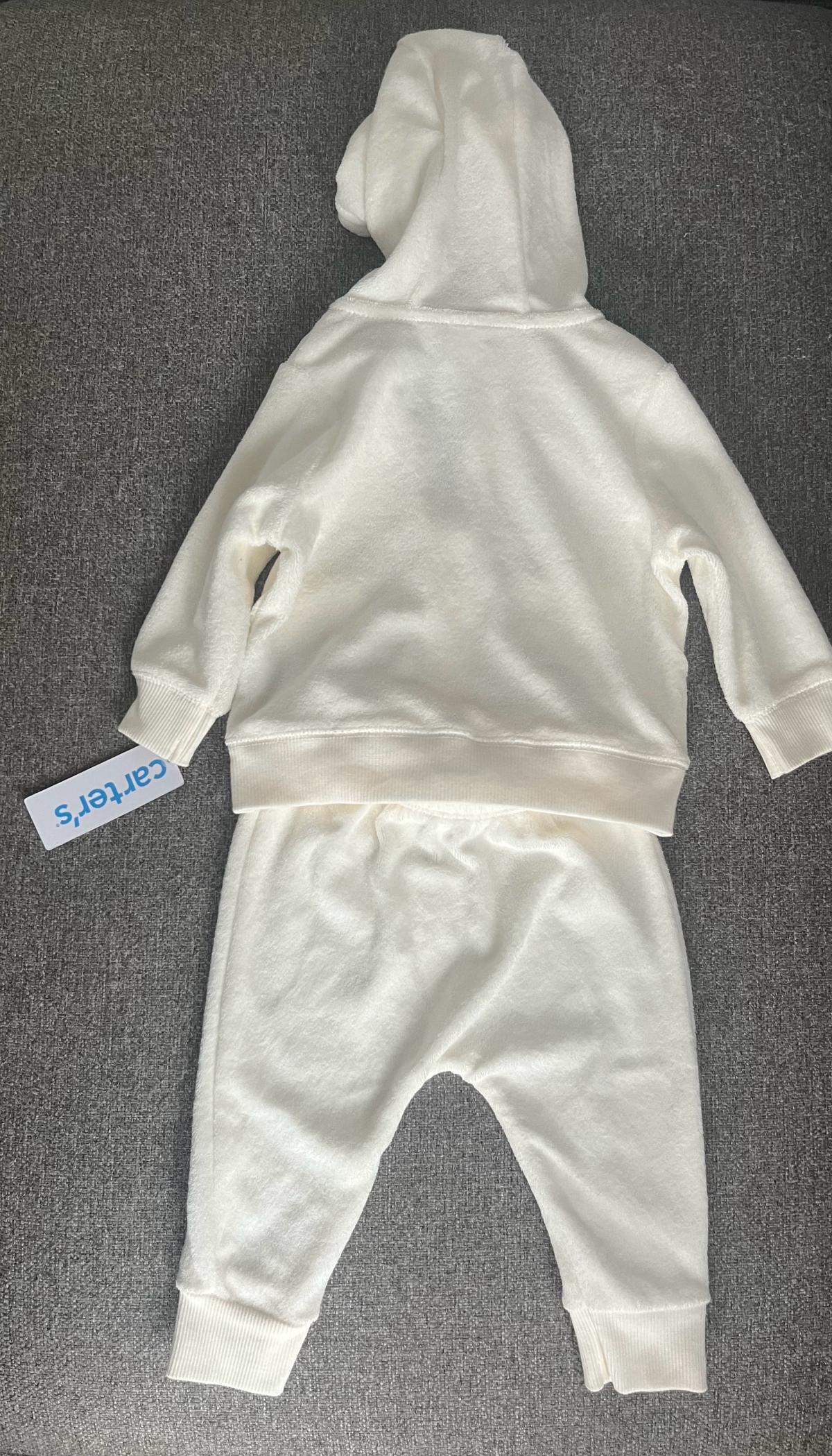 NEW Carters 6M baby boy body towel outfit  never used  with