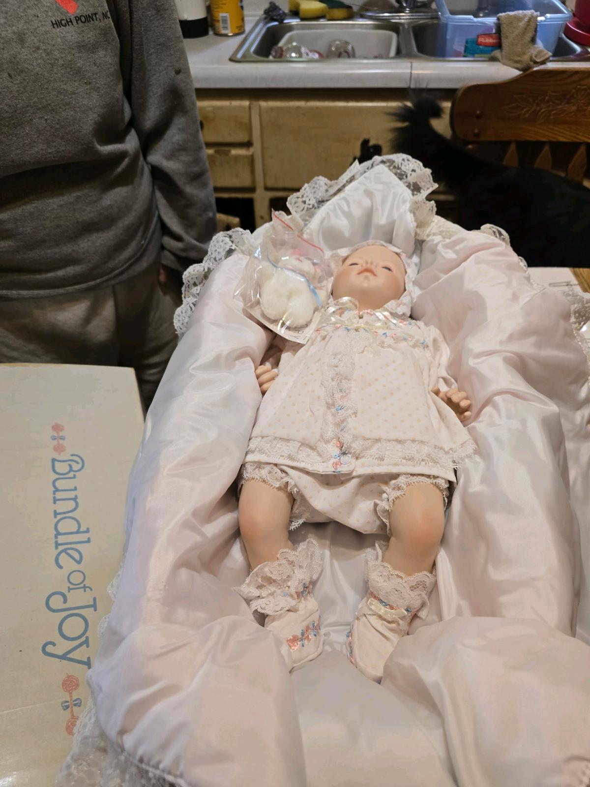 bundle of joy Porcelain doll