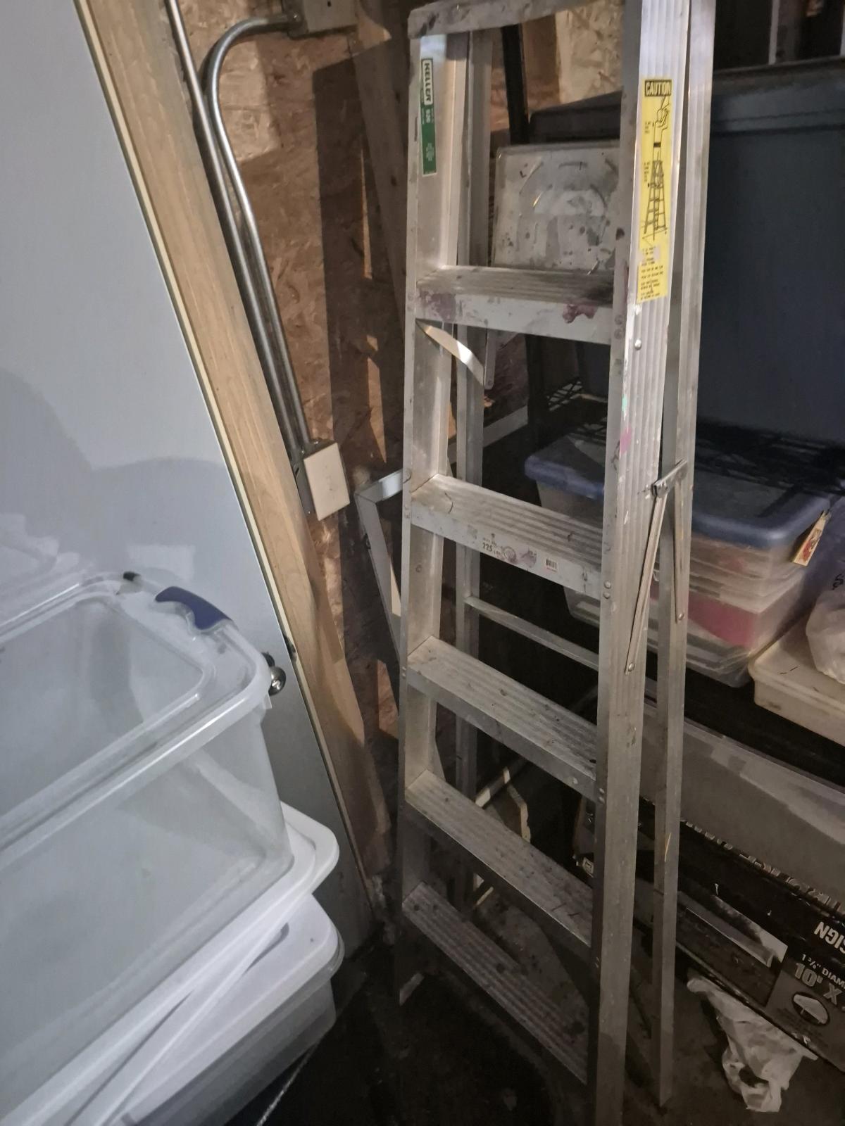 6 foot aluminum A frame