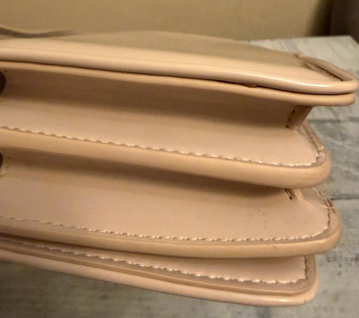 acn studios plaque face shoulder bag