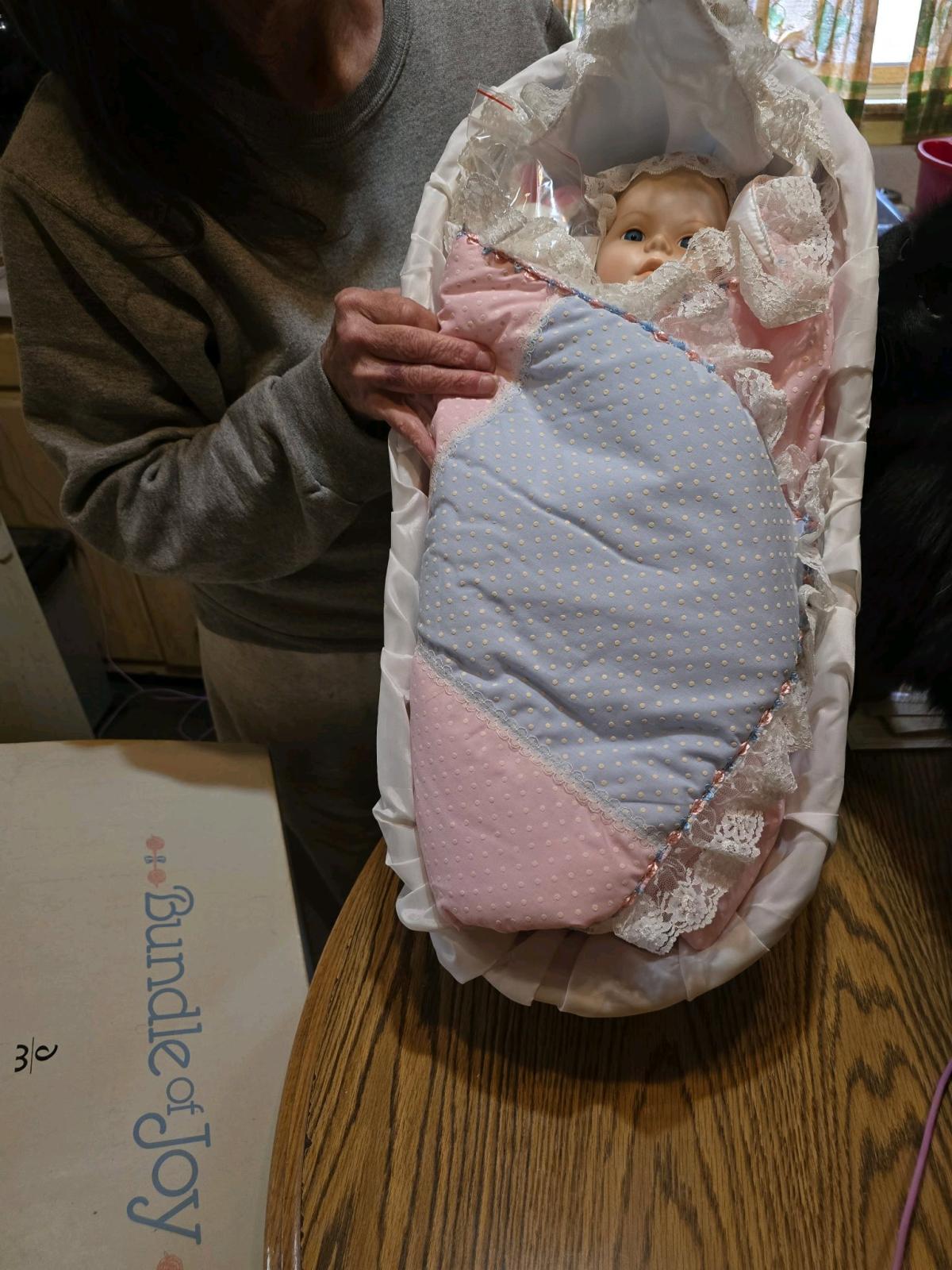 bundle of joy Porcelain doll