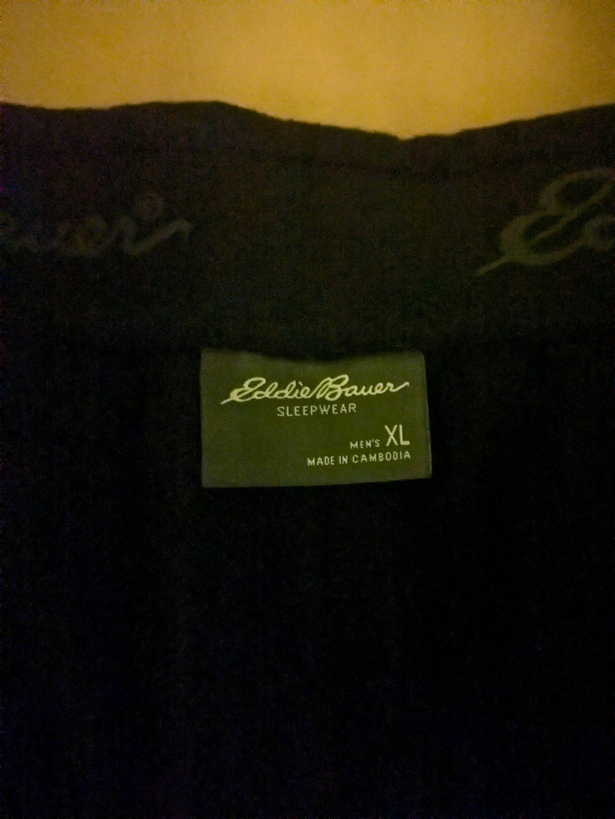 brand new Eddie Bauer black sweatpants