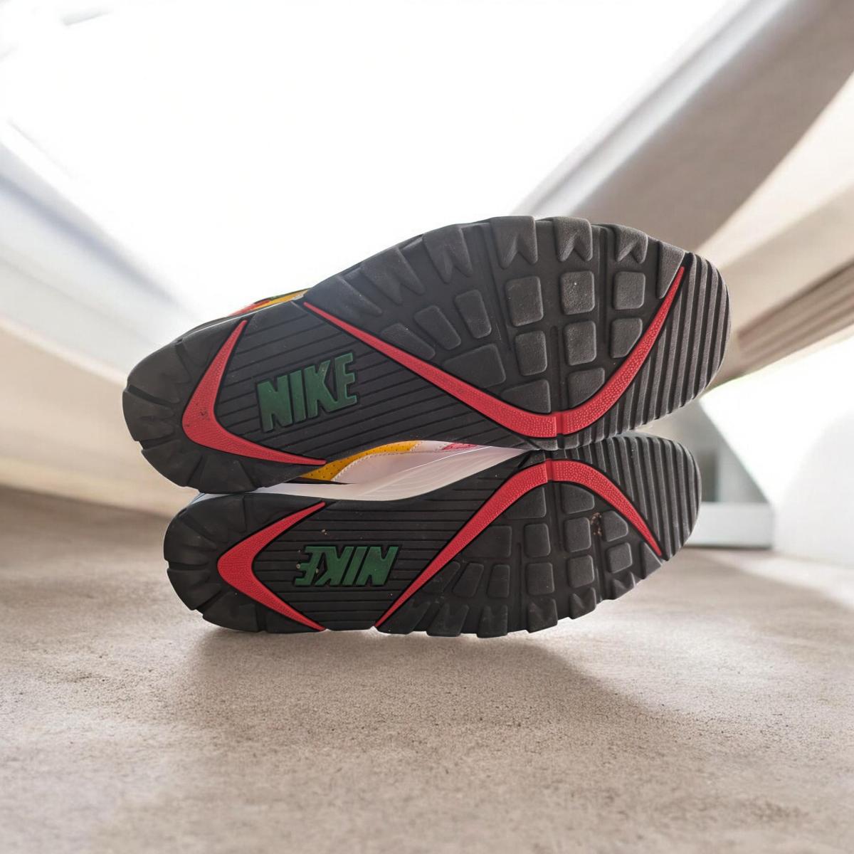 Nike Cross Trainer Low Supreme White Yellow Red Size 13