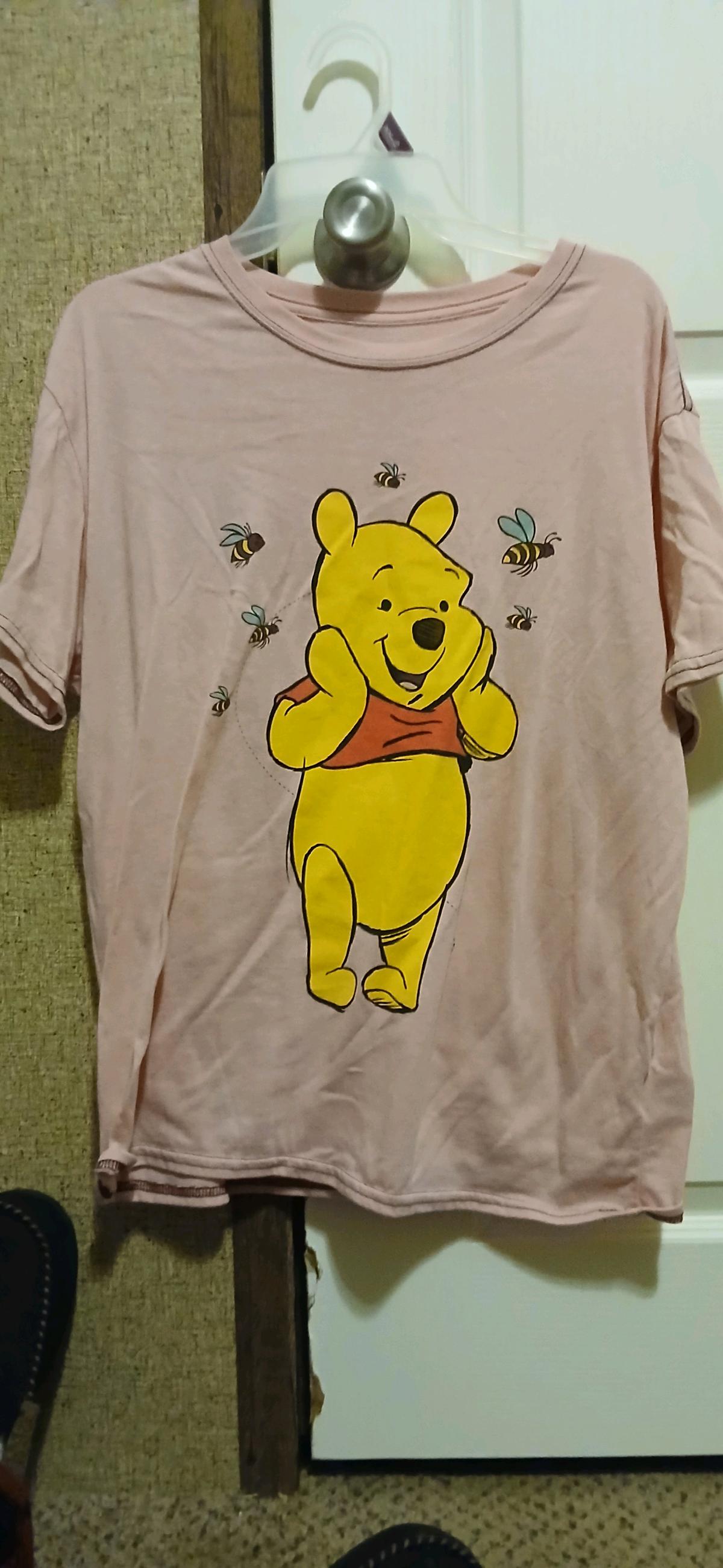 Winnie the pooh bear short sleeve shirt