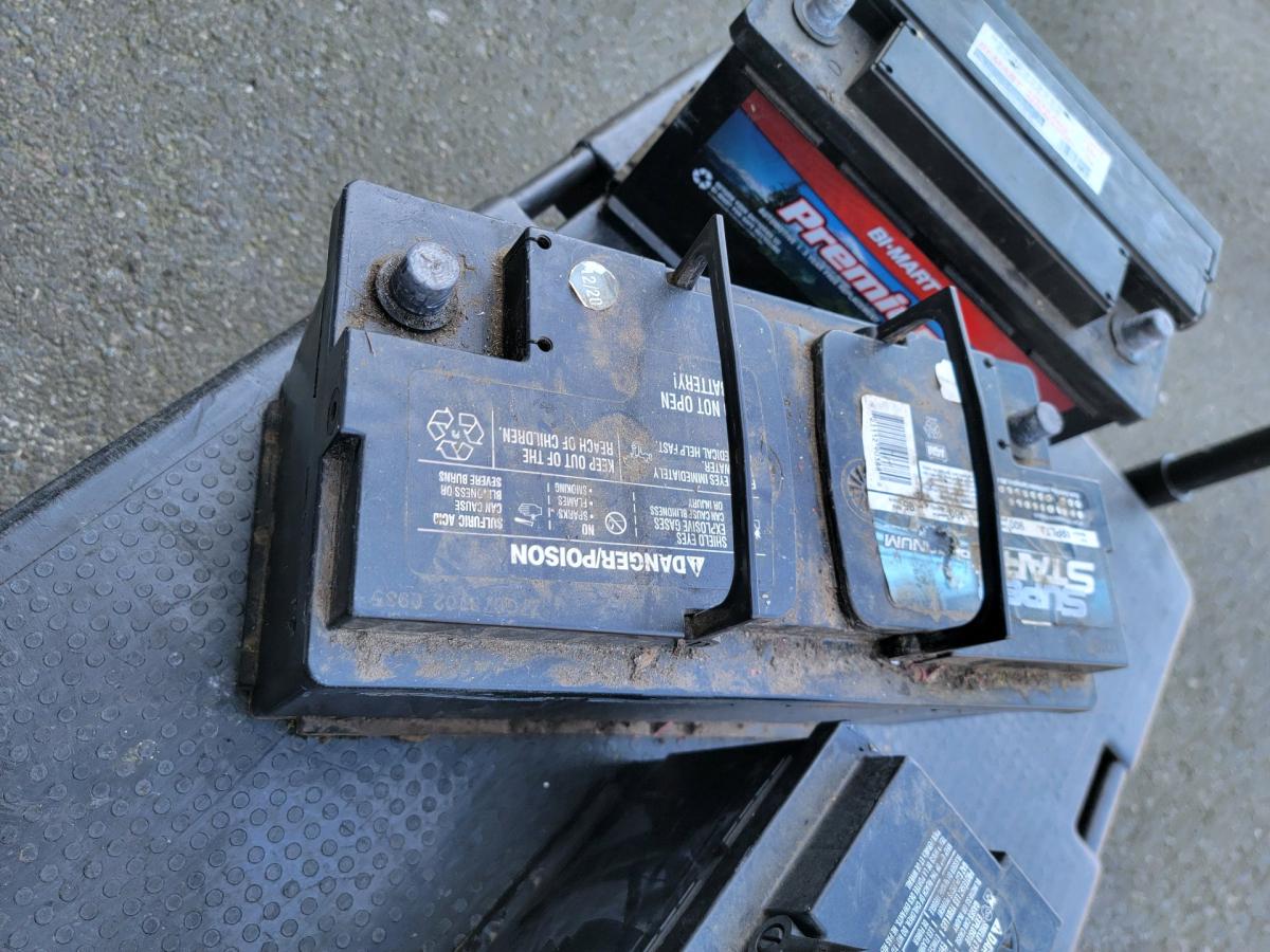 Car batteries