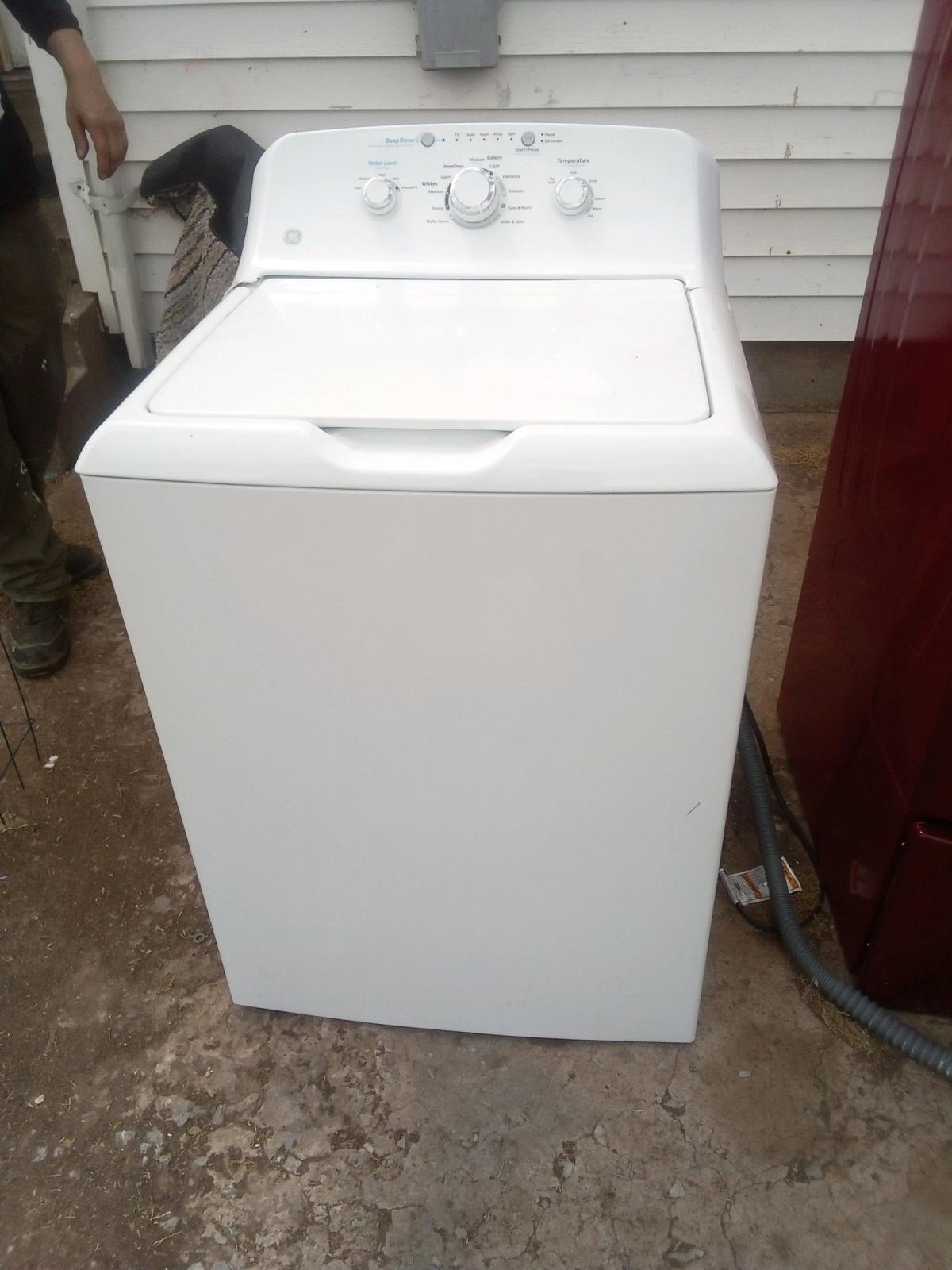 washer and dryer