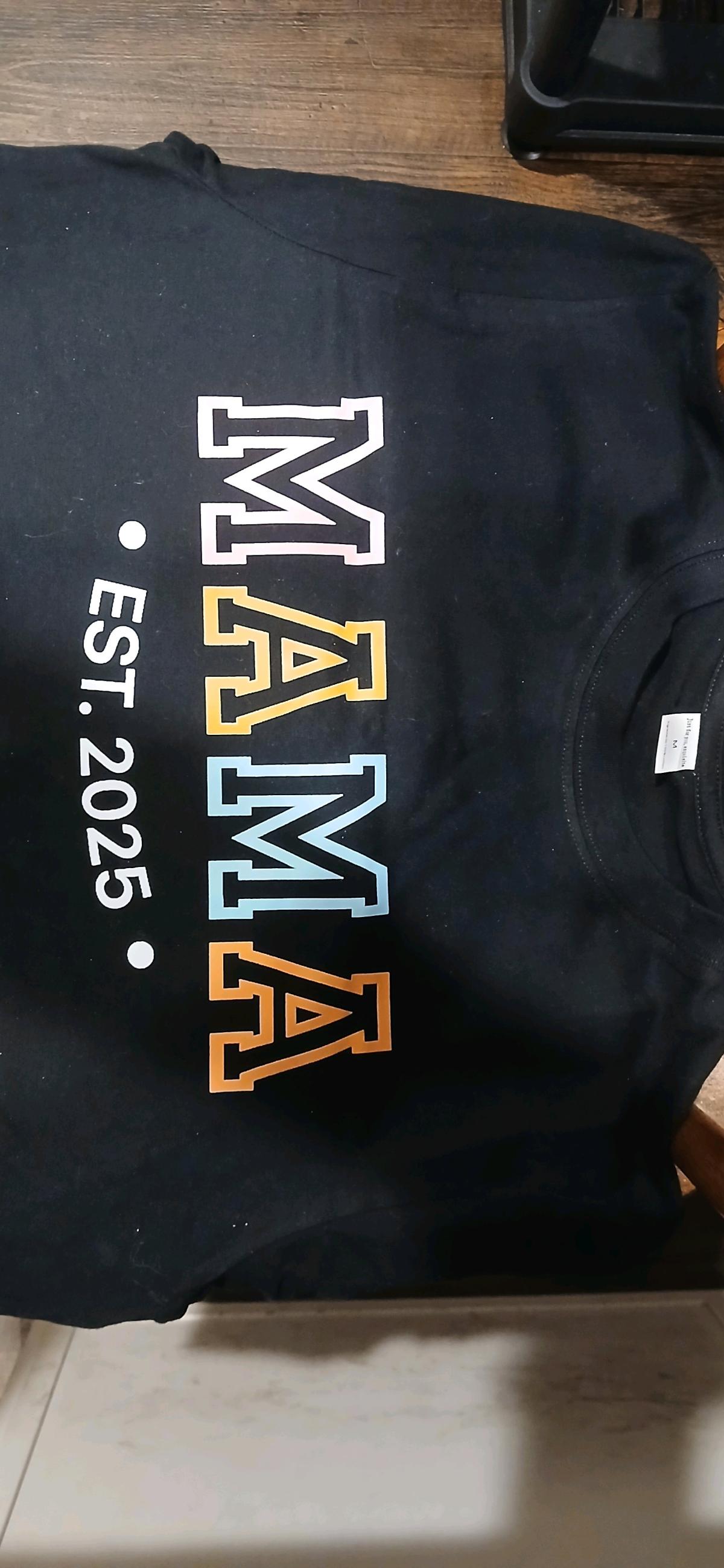 MAMA est 2025 black shirt
