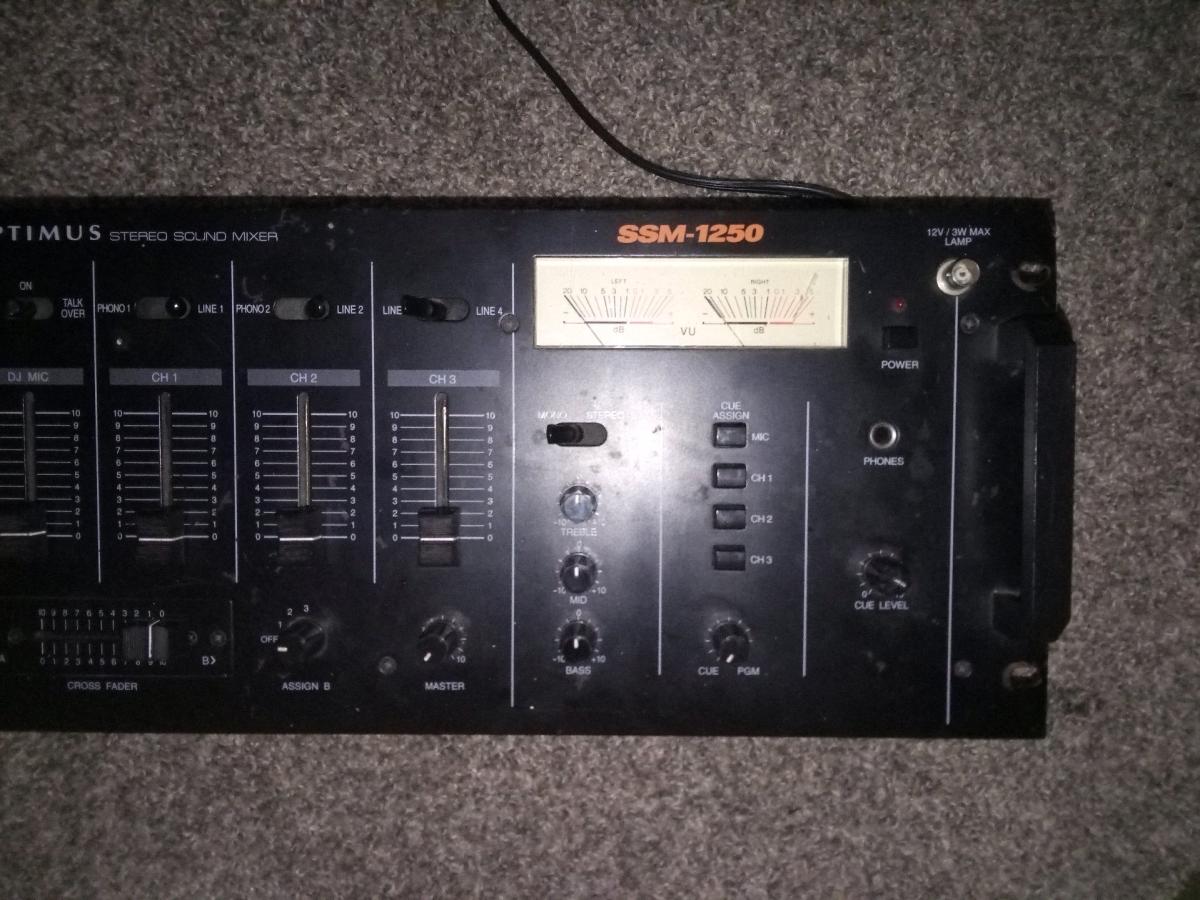 optimus stereo sound mixer