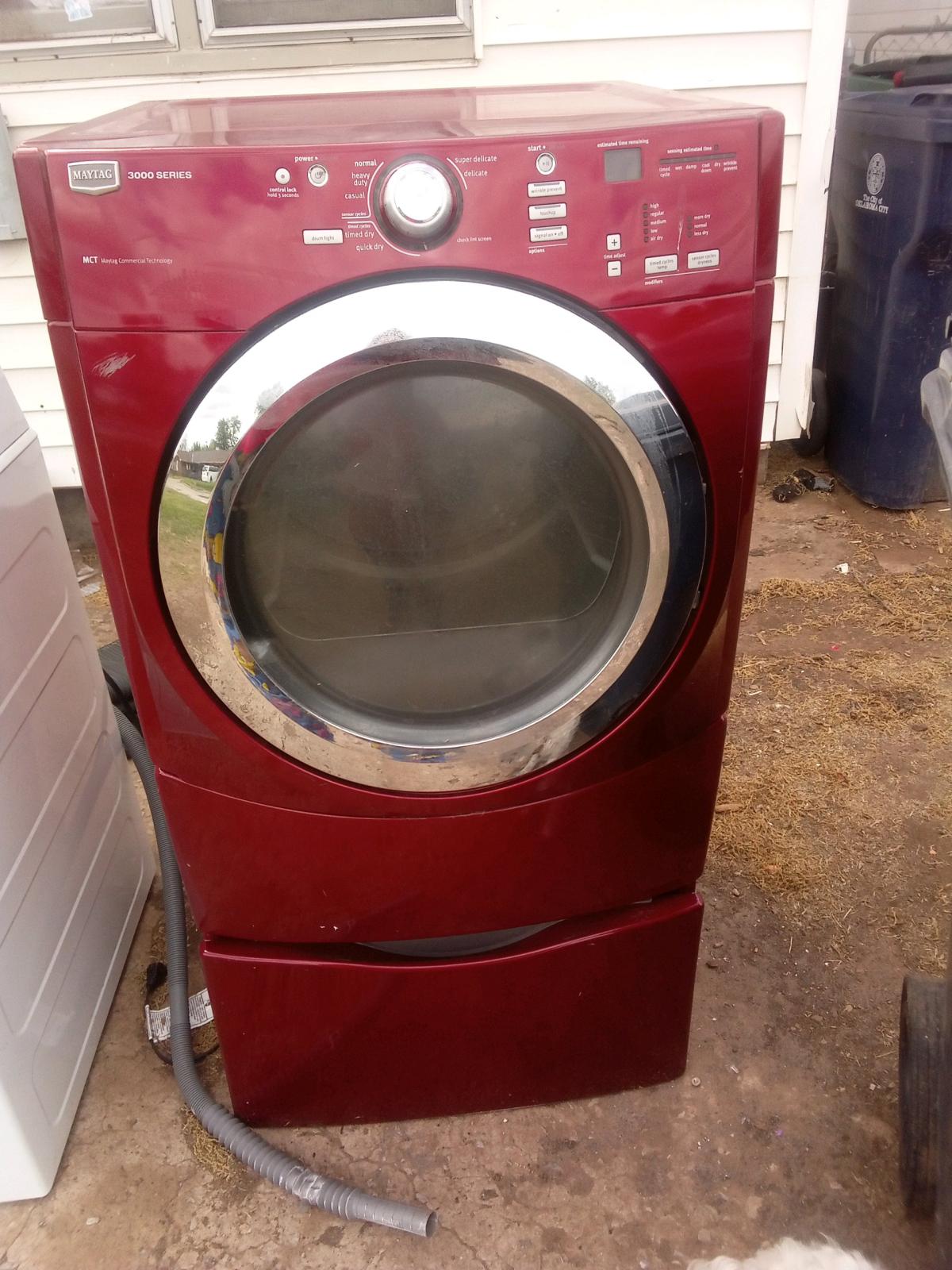washer and dryer