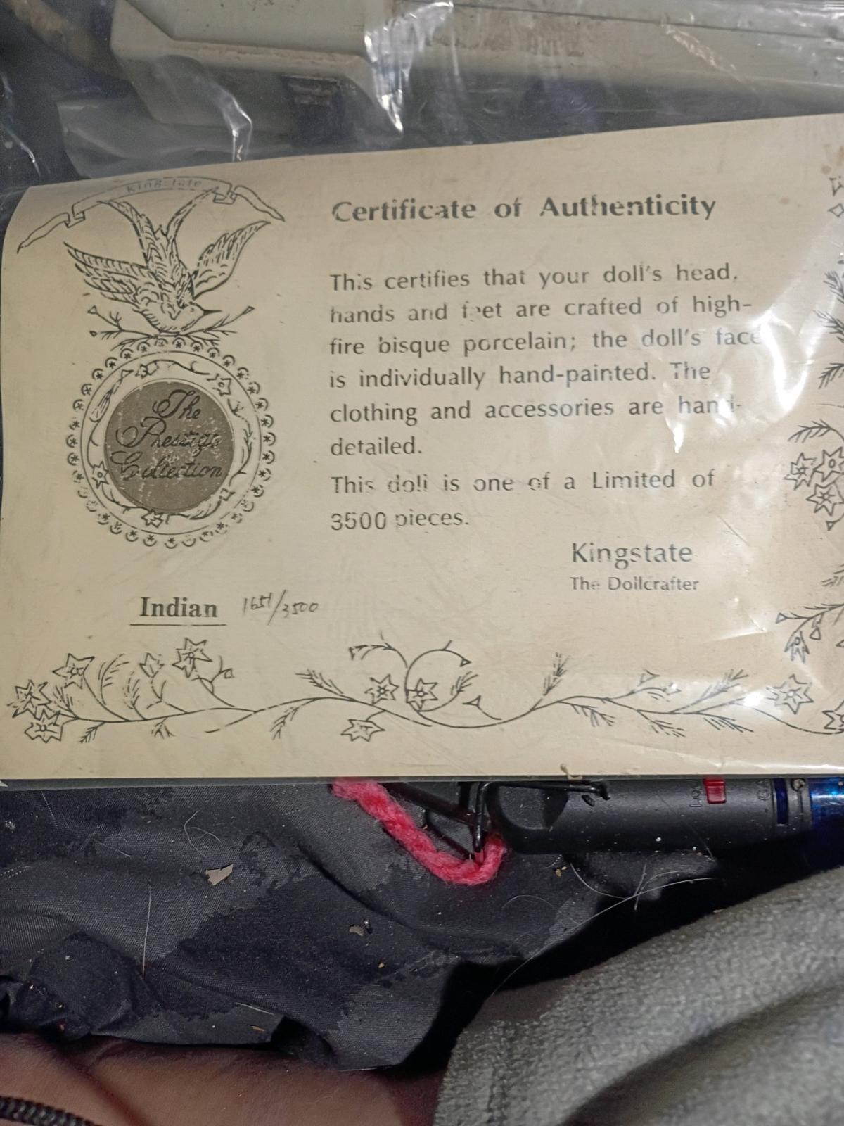 Seymour Mann Porcelain Doll from The Connoisseur Collection