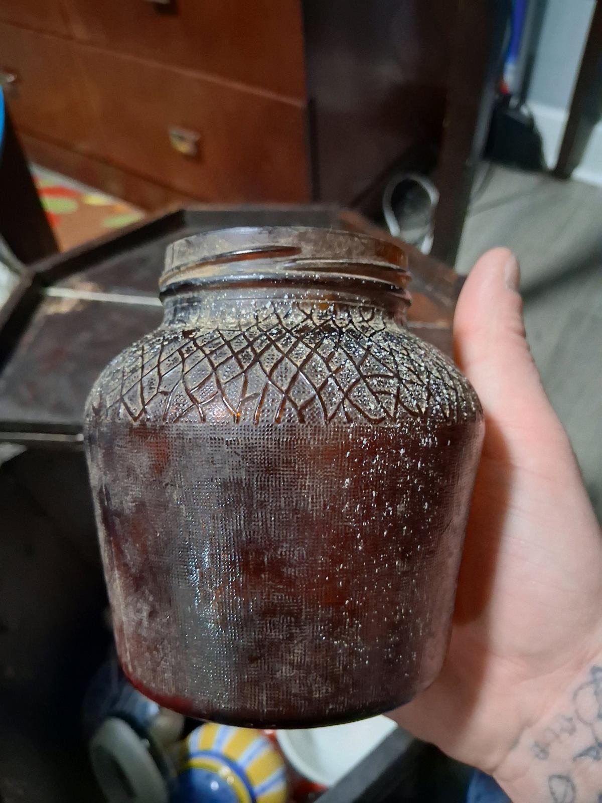 various brown glass from early 1900 s