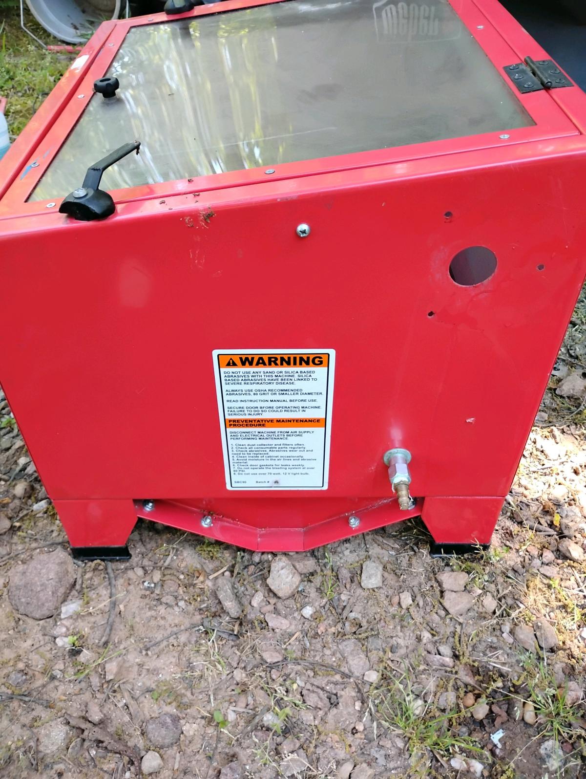 Black Bull Brand Sand blast Box