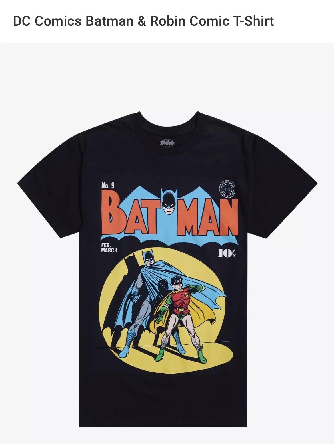 DC COMICS MENS TOP