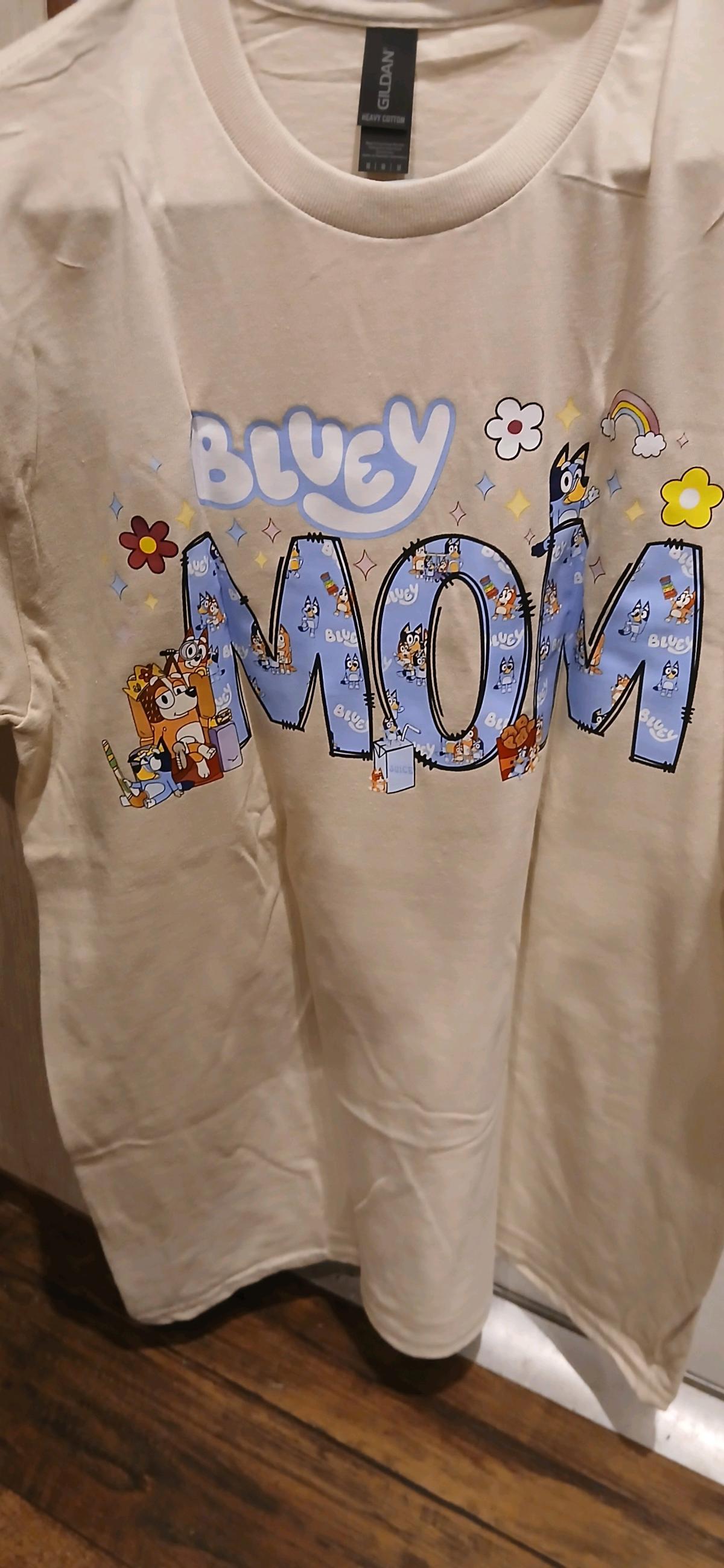 bluey mom tshirt