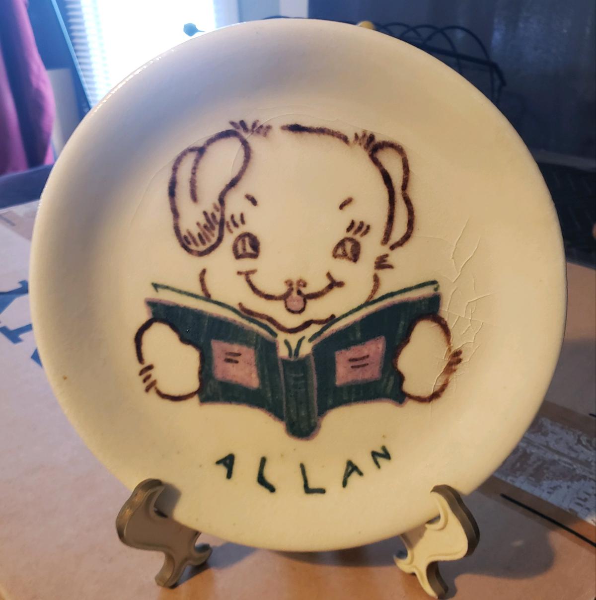 ALLAN 1946 STUDIO POTTERY