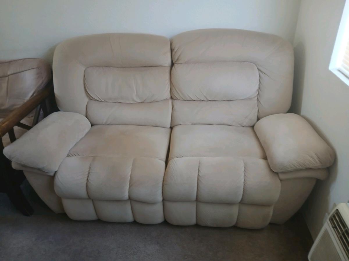 sofa that seats two people