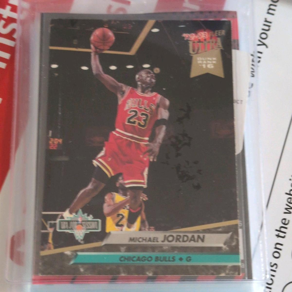 Michael Jordan ultra fleer