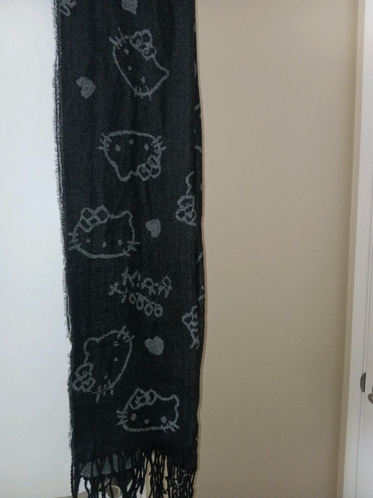 Hello Kitty slides size 6 and Hello Kitty Scarf brand new