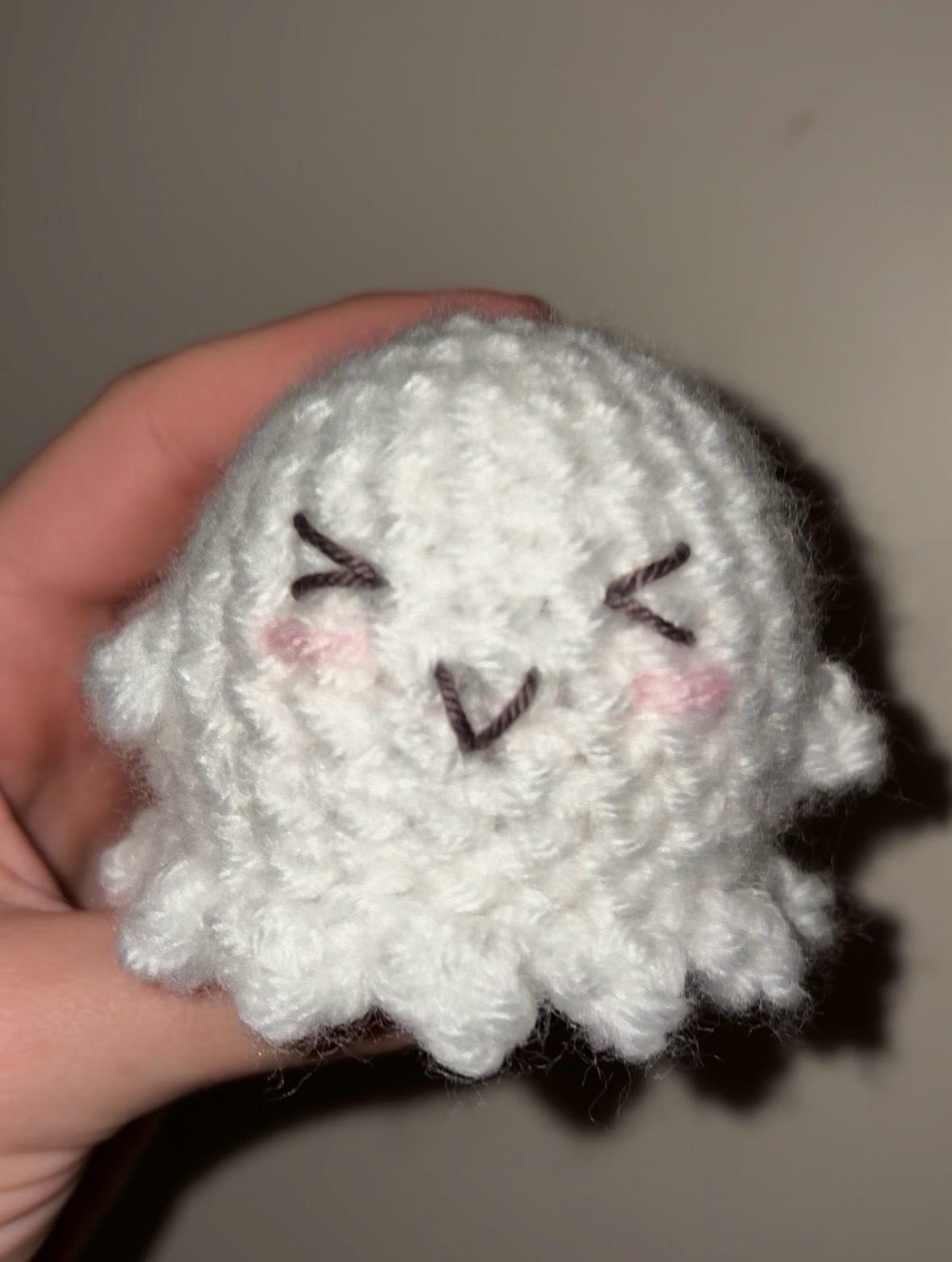 crochet ghost friend