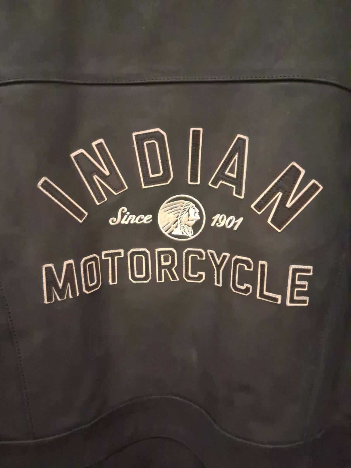 Womans Indian Motorcycle Leather JacketLG removable liner