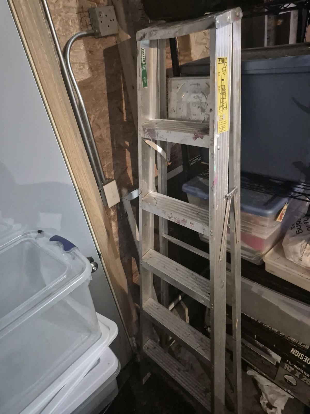 6 foot aluminum A frame