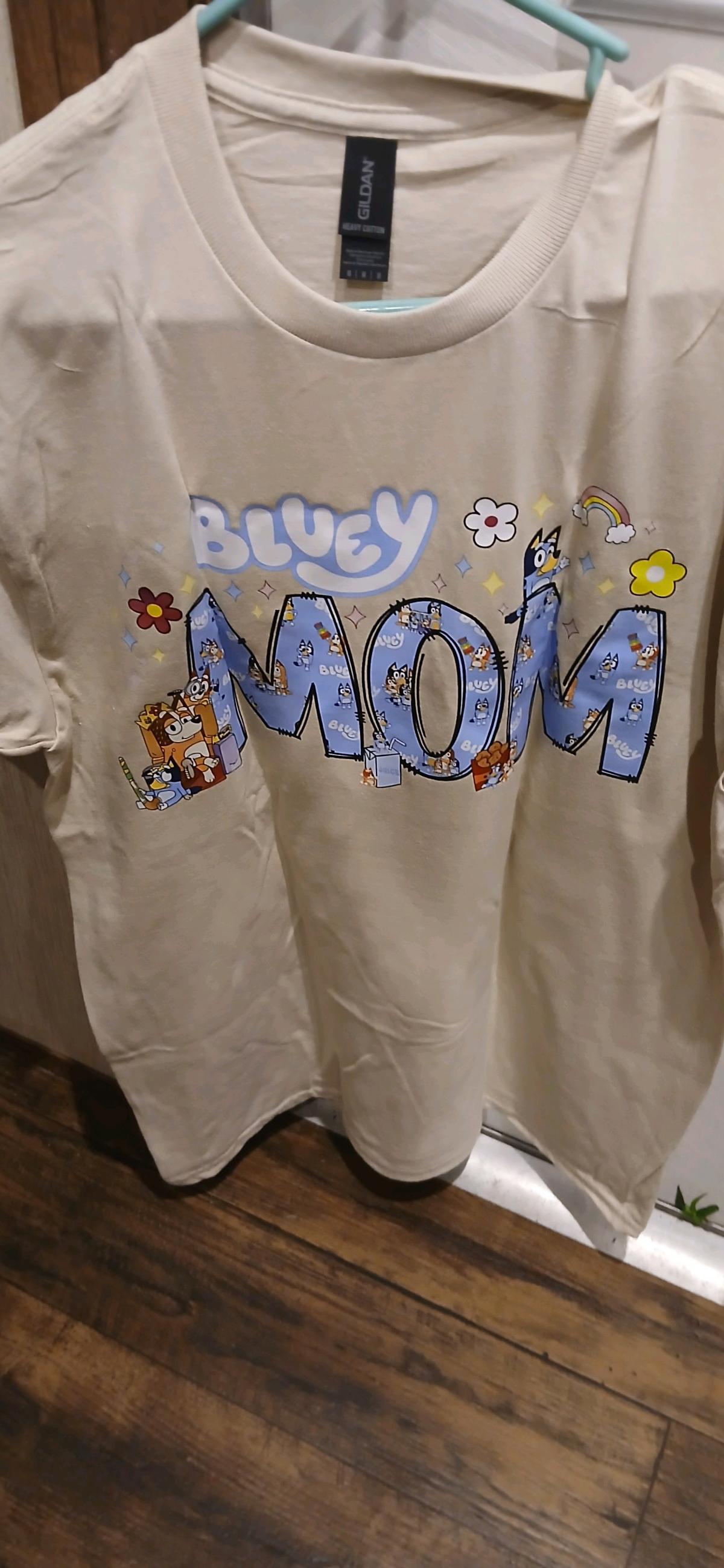 bluey mom tshirt