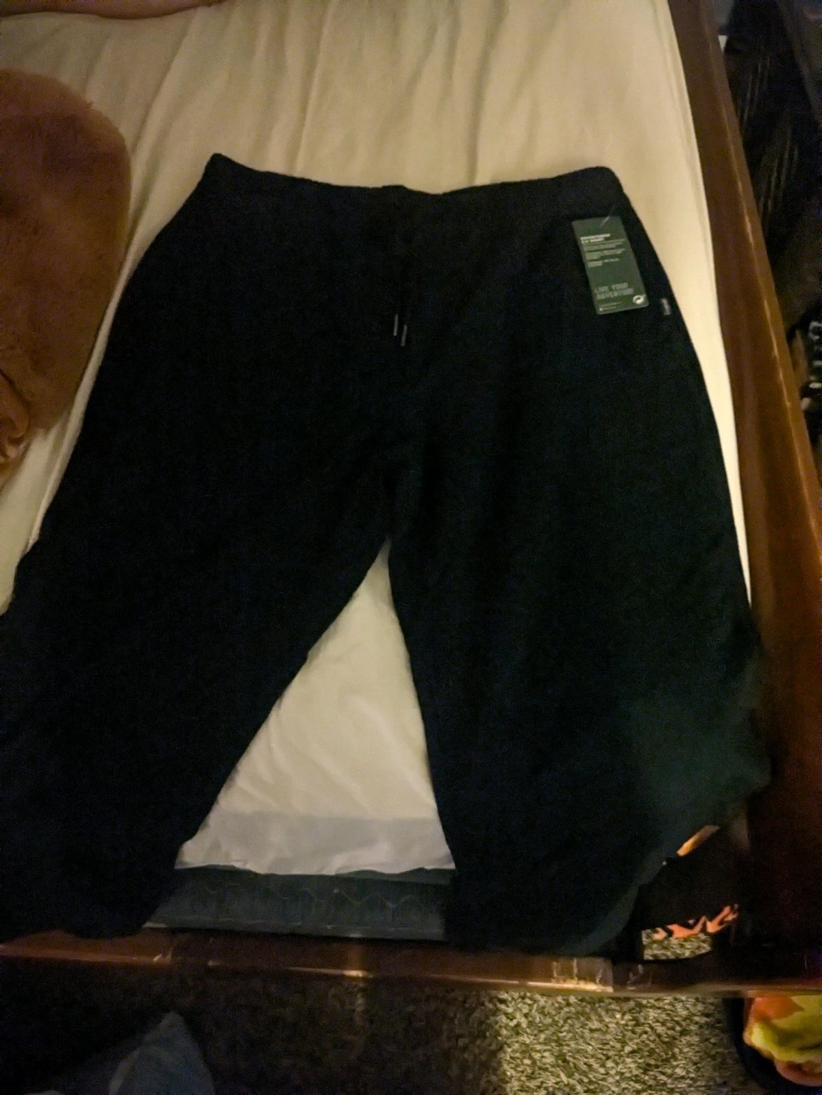 brand new Eddie Bauer black sweatpants