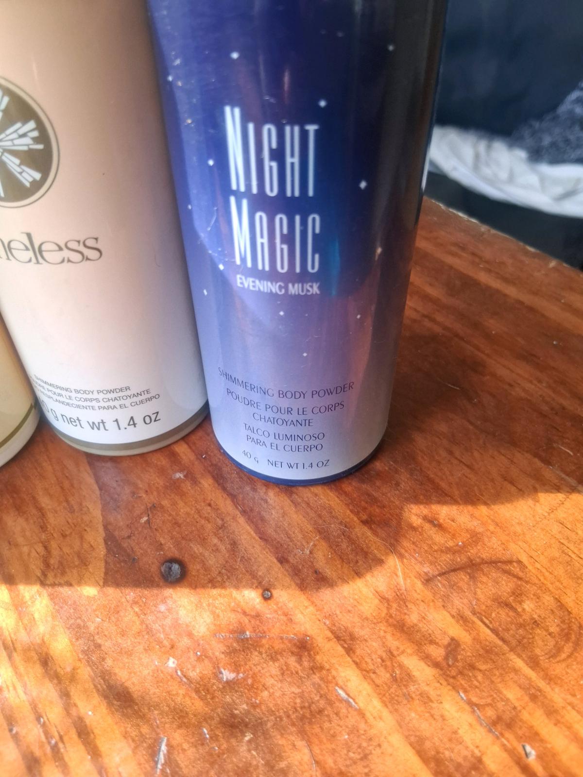 Set of 4Rare Vintage Avon Shimmering Body Powders