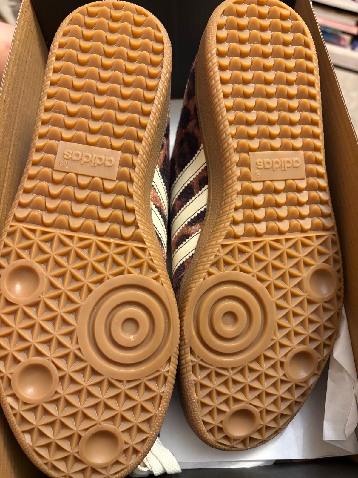 Adidas wales Bonner leopard print samba sneakers