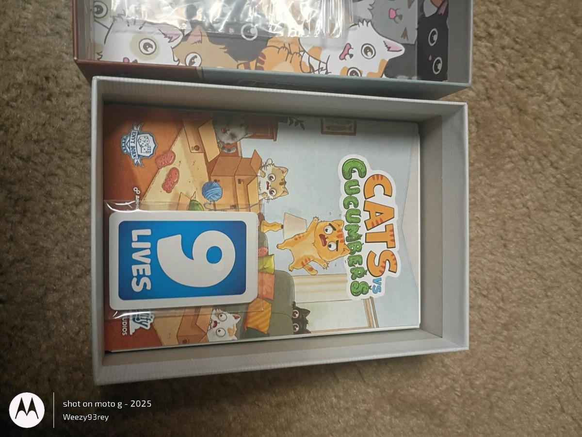 Cats and Cucumbers board games