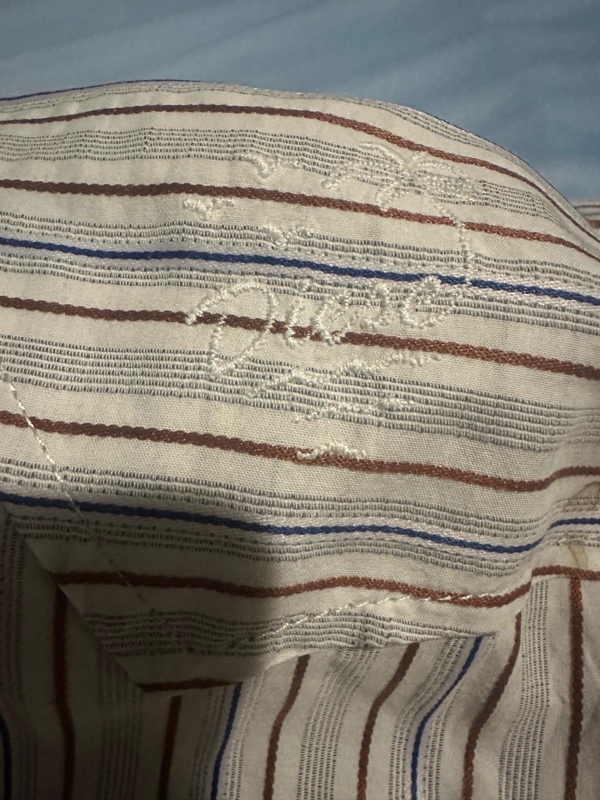 Diesel man pin strip short sleeve shirt