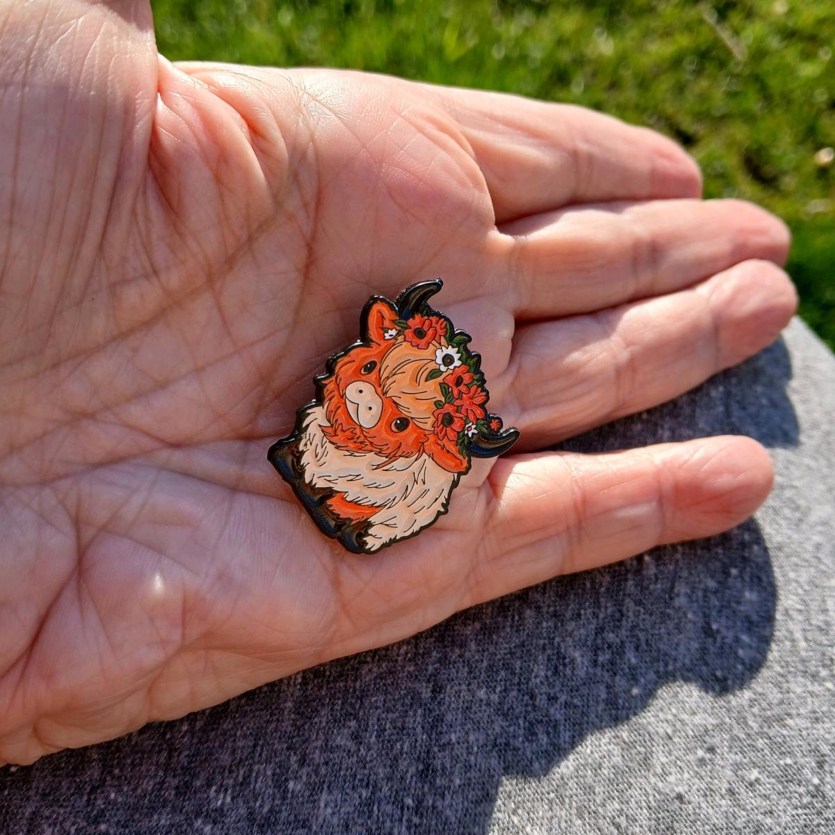Highland Cow Pin