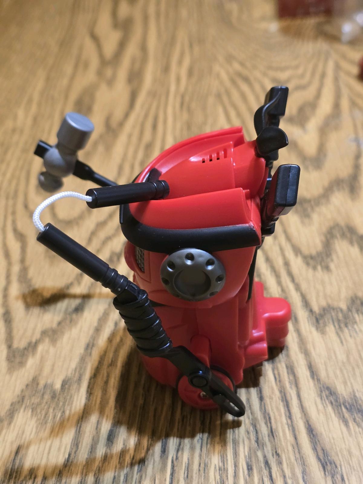 Red robot toy
